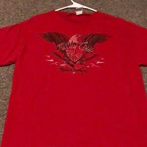 Red motley cruise 1982 shirt